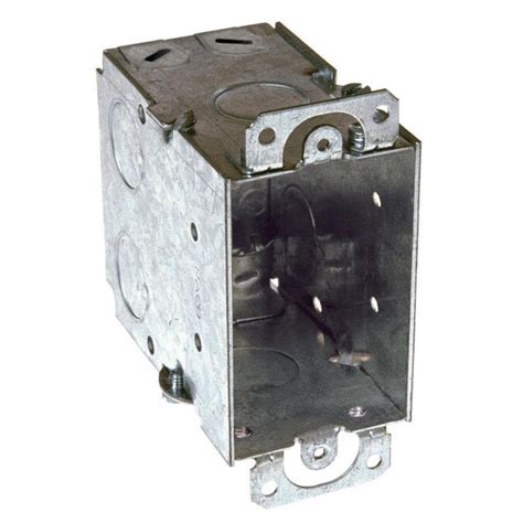 single electric metal box|deep single gang electrical box.